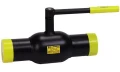 Изображение товара Кран шаровой Broen Ballomax КШТ 60.102.100 Ду100 Ру25 стандартнопроходной, двухходовой, сталь 09Г2С, уплотнение - PTFE, под приварку, ручка-рычаг