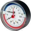 Изображение товара Термоманометр Giacomini R226 осевой 80 мм G1/2" до +120°C и 4 бар