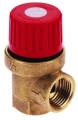 Изображение товара Клапан предохранительный мембранный Icma 241 1/2″ Ду15 Ру10 латунный, угловой, внутренняя резьба, давление срабатывания 4 бар (91241ADAH)