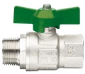 Изображение товара Кран шаровой ITAP GREEN 3/4 Ду20 Ру40 двуходовой латунь с PTFE