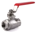 Изображение товара Кран шаровой SMART HKG15 1/2″ Ду15 Ру63 полнопроходной, двухходовой, нержавеющая сталь AISI 304, уплотнение - PTFE, внутренняя резьба, ручка-рычаг