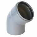 Изображение товара Отвод полипропиленовый 45° Дн110 Политэк для внутренней канализации