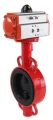 Изображение товара Затвор дисковый поворотный Рашворк 200 Ду40 Ру16 с пневмоприводом