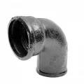 Изображение товара Чугунное канализационное колено СЧЗ Дн150 для канализации Россия
