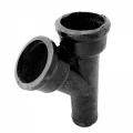 Изображение товара Чугунный косой тройник Дн50x50 для внутренней канализации СЧЗ