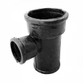 Изображение товара Тройник чугунный прямой Дн100x50 СЧЗ для внутренней канализации
