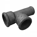 Изображение товара Чугунный прямой тройник Дн50x50 для внутренней канализации СЧЗ