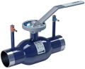 Изображение товара Кран шаровой Vexve 140 Ду80 Ру25 стандартнопроходной, линейный регулирующий, углеродистая сталь P235GH, уплотнение - PTFE, под приварку, ручка-рычаг