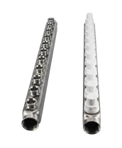 Коллекторная группа DN.ru GC3-31-11 1″ Ду25 Ру10 отводов — 11, в сборе с терморегулирующими клапанами и запорно-балансировочными клапанами, без переходников, корпус - нержавеющая сталь AISI 304