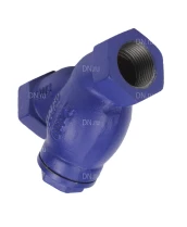 Фильтр сетчатый DN.ru FMY1131PPL-T 1 1/2″ Ду40 Ру16 резьбовой L=160, корпус чугун GGG25, сетка SS304, уплотнение PPL, Y-образный