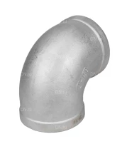 Отвод (уголок) DN.ru ВР-ВР-316 1 1/4″ Ду32 Ру16 угол 90°, корпус - нержавеющая сталь 316, присоединение - внутренняя / внутренняя резьба