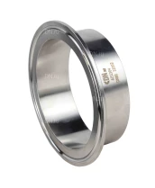 Штуцер CLAMP DN.ru UC-31-W-34 Ду15 Ру10, корпус - нержавеющая сталь 304, присоединение - под приварку