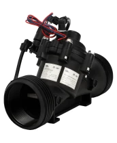 Клапан электромагнитный соленоидный двухходовой DN.ru-DHA11-NO (НО) пилотного действия, для оросительных систем Ду20 (3/4 дюйм), Ру6 корпус - сталь 304, уплотнение - NBR, с катушкой 220В