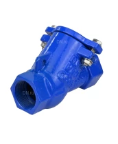 Клапан обратный DN.ru VCB1433N-T 3/4″ Ду20 Ру16 муфтовый, шаровой, корпус - чугун, шар - сталь+NBR, уплотнение - NBR