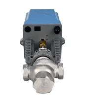 Клапан регулирующий DN.ru VRg1-31M-PED-T 2″ Ду50 Ру25 двухходовой, односедельный, резьбовой, корпус - нержавеющая сталь AISI304, уплотнение - металл с электроприводом XCK220-1500 AC220V