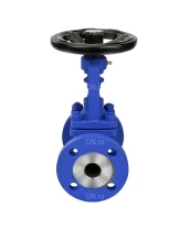 Клапан запорный сильфонный DN.ru VSO2130M-F-S Ду80 Ру40, фланцевый, корпус - сталь GS-C25, уплотнение - металл, управление - штурвал