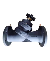 Клапан балансировочный DN.ru VB1431V-F Ду300 Ру16 чугунный, фланцевый, с ниппелями