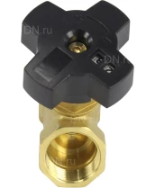 Клапан балансировочный DN.ru VB0000P-T 1ʺ Ду25 Ру16, корпус - латунь, муфтовый