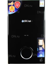 Котел газовый двухконтурный DN.ru GB18CD-B настенный, черного цвета,  мощность 18кВт, с функцией Wi-Fi