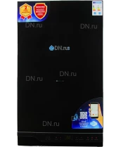 Котел газовый двухконтурный DN.ru GB24CD-B настенный, черного цвета,  мощность 24кВт, с функцией Wi-Fi