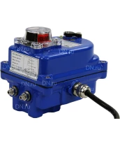 Электропривод четвертьоборотный DN.ru QT-N-003EM-O1-220VAC-У1 blue 220В