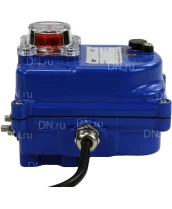 Электропривод четвертьоборотный DN.ru QT-N-003EM-O1-220VAC-У1 blue 220В