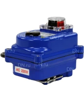 Электропривод четвертьоборотный DN.ru QT-N-003EM-O1-220VAC-У1 blue 220В