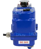 Электропривод четвертьоборотный DN.ru QT-N-003EM-O1-24VDC-У1 blue 24В