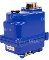 Электропривод четвертьоборотный DN.ru QT-N-003EM-O1-24VDC-У1 blue 24В