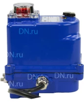 Электропривод четвертьоборотный DN.ru QT-N-003EM-O1-24VDC-У1 blue 24В