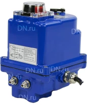 Электропривод четвертьоборотный DN.ru QT-N-003EM-O1-24VDC-У1 blue 24В
