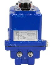 Электропривод четвертьоборотный DN.ru QT-N-003EM-O1-24VDC-У1 blue 24В