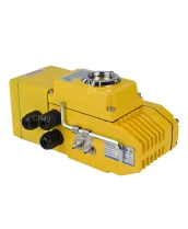 Электропривод четвертьоборотный DN.ru QT-N-005EM-A1-220VAC-У1 c датчиком обратной связи и входным управляющим сигналом 4-20 мА квадрат 14х14, F05/F07 DAR