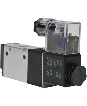 Пневмораспределитель DN.ru 3VM210-06-NC AC220V 1/8″ моностабильный, с односторонним ЭМУ, для отсечных клапанов