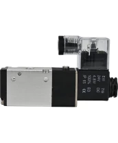 Пневмораспределитель DN.ru 3VM210-06-NC AC220V 1/8″ моностабильный, с односторонним ЭМУ, для отсечных клапанов