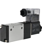 Пневмораспределитель DN.ru 3VM210-06-NC AC220V 1/8″ моностабильный, с односторонним ЭМУ, для отсечных клапанов