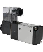Пневмораспределитель DN.ru 3VM210-06-NC AC220V 1/8″ моностабильный, с односторонним ЭМУ, для отсечных клапанов
