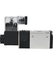 Пневмораспределитель DN.ru 3VM210-06-NC AC220V 1/8″ моностабильный, с односторонним ЭМУ, для отсечных клапанов