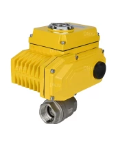 Кран шаровой DN.ru BV3232P(2pc)-FP-T-ISO-H Ду65 Ру40 полнопроходной двухходовой, нержавеющая сталь 316, внутренняя резьба, уплотнение - PTFE, с электроприводом четвертьоборотным QT-N-010EM-O1-24VDC-У1