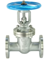 Задвижка клиновая 30нж15нж DN.ru GVWR3131M-2W-F-S Ду50 Ру40 фланцевая, корпус - нержавеющая сталь 304, материал клина - нержавеющая сталь 304, уплотнение - металл, со штурвалом GAIR