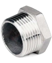 Заглушка DN.ru З-304-НР 1/8″ Ду6 Ру20, корпус - нержавеющая сталь AISI 304, присоединение - наружная резьба, тип резьбы - BSPT