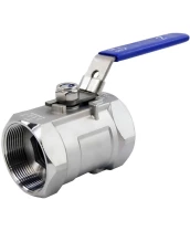 Кран шаровой DN.ru 3/8″ Ду10 Ру63 WDVF неполнопроходной, резьбовой, корпус - нержавеющая сталь AISI 316, уплотнение - PTFE, с рукояткой (BV3232P-SP-T-H)