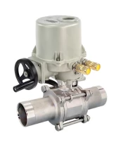 Кран шаровой DN.ru BV3131P(3pc)-FP-W-ISO-H LONG Ду125 Ру16 полнопроходной, корпус - нержавеющая сталь 304, уплотнение - PTFE, под приварку, с 1/4-оборотным электроприводом ГЗ-ОФВ-400/14М 220В