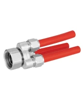 Переходник с компрессионным соединением DN.ru PKS-10-3 3/4″ Дн10 Ру10, выводов - 3, для труб PEX, PERT, корпус - латунь HPb57-3, уплотнение - EPDM