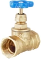 Клапан запорный БАЗ 15б3р 1 1/4″ Ду32 Ру25 латунный, резьбовой, штурвал Клапан запорный БАЗ 15б3р 1 1/4″ Ду32 Ру25 латунный, резьбовой, штурвал