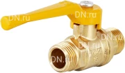 Кран шаровой БАЗ 11б27п А12 1/2″ Ду15 Ру40 ГАЗ полнопроходной, двухходовой, латунь ЛС59-1, уплотнение - фторопласт, наружная резьба, ручка-рычаг Кран шаровой БАЗ 11б27п А12 1/2″ Ду15 Ру40 ГАЗ полнопроходной, двухходовой, латунь ЛС59-1, уплотнение - фторопласт, наружная резьба, ручка-рычаг