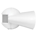 Датчик движения EKF PROxima MS-39 1200Вт до 12м инфракрасный, настенный, обзор 180°, радиус действия до 12м, IP44, белый dd-ms-39
