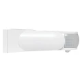 Датчик движения EKF PROxima MS-40 1200Вт до 12м инфракрасный, настенный, обзор 180°, радиус действия до 12м, IP65, белый dd-ms-40