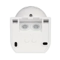 Датчик движения JazzWay PMS-IR 010 800Вт 12м инфракрасный, накладной, обзор 180°, радиус действия 12м, IP44, белый 5012936