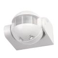 Датчик движения JazzWay PMS-IR 009 1200Вт 12м инфракрасный, накладной, обзор 180°, радиус действия 12м, IP44, белый 5012912